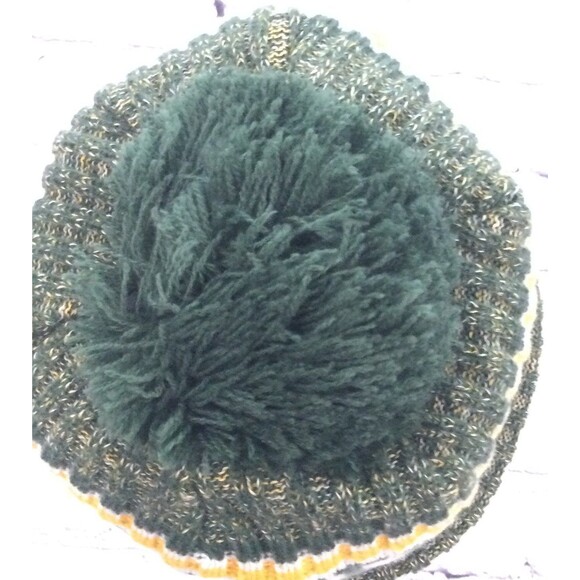 NFL Hat Skull Cap Unisex One Size Fits Most Green Bay Packers Pom Pom Logo - Picture 5 of 8